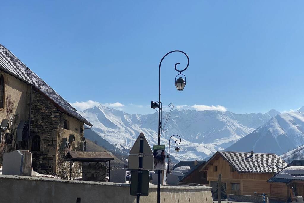 Ferienwohnung Logement 4/6 Personnes A La Montagne Avec Piscine Saint-Sorlin-d'Arves Exterior foto